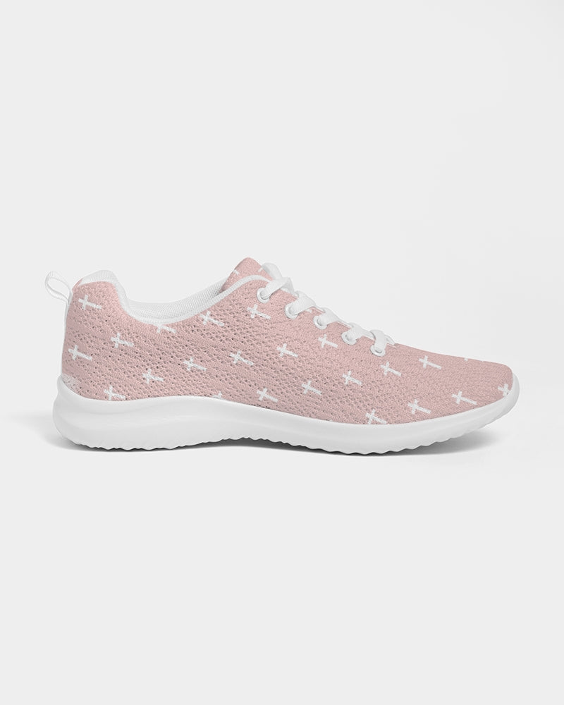 Mini Cross: Men's Pink Athletic Shoe