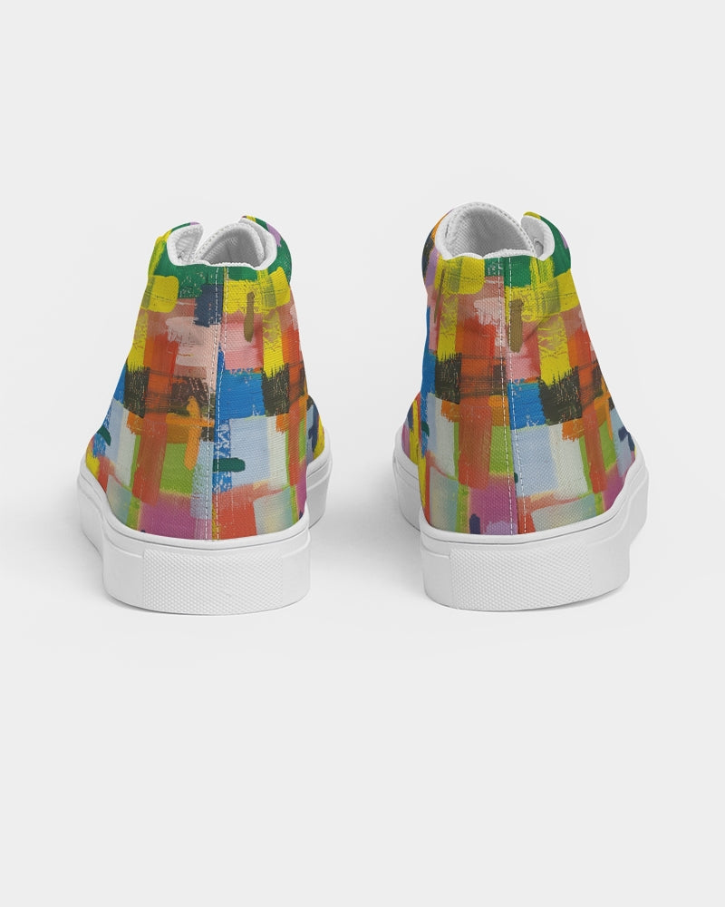 Painted Cross: Men's Canvas Hightop Shoe