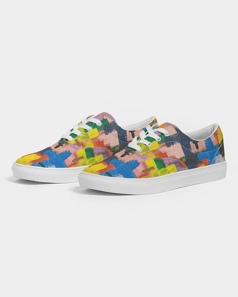 Painted Cross: Women's Canvas Lace Up Sneaker