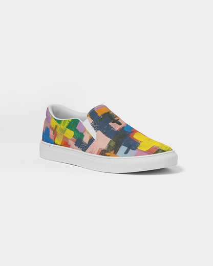 Painted Cross: Women's Canvas Slip On Shoe