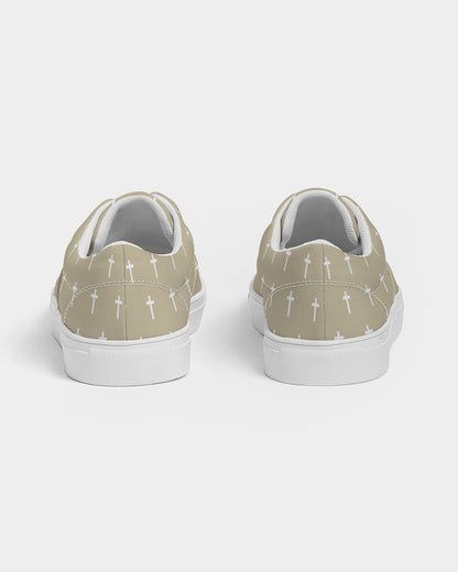 Mini Cross: Men's Tan Canvas Lace Up Sneaker
