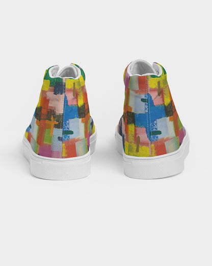 Painted Cross: Women's Canvas Hightop Shoe