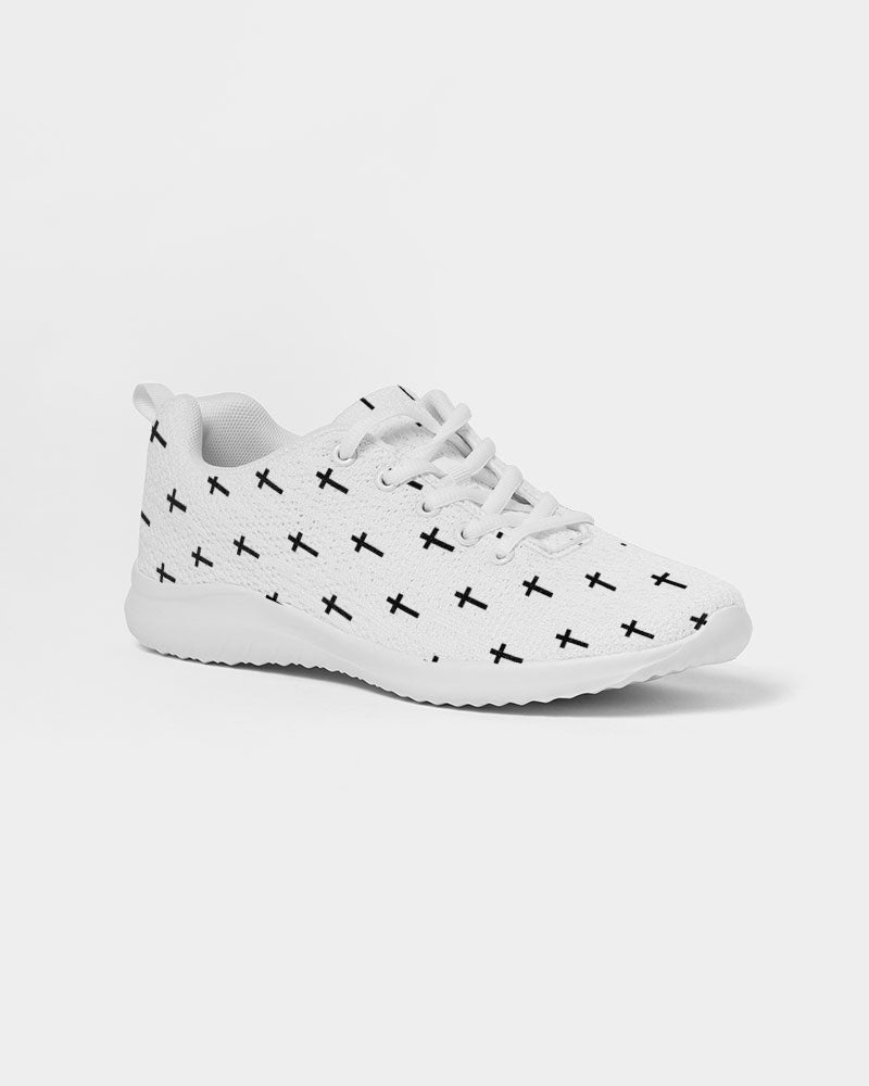 Mini Cross: Women's White Athletic Shoe