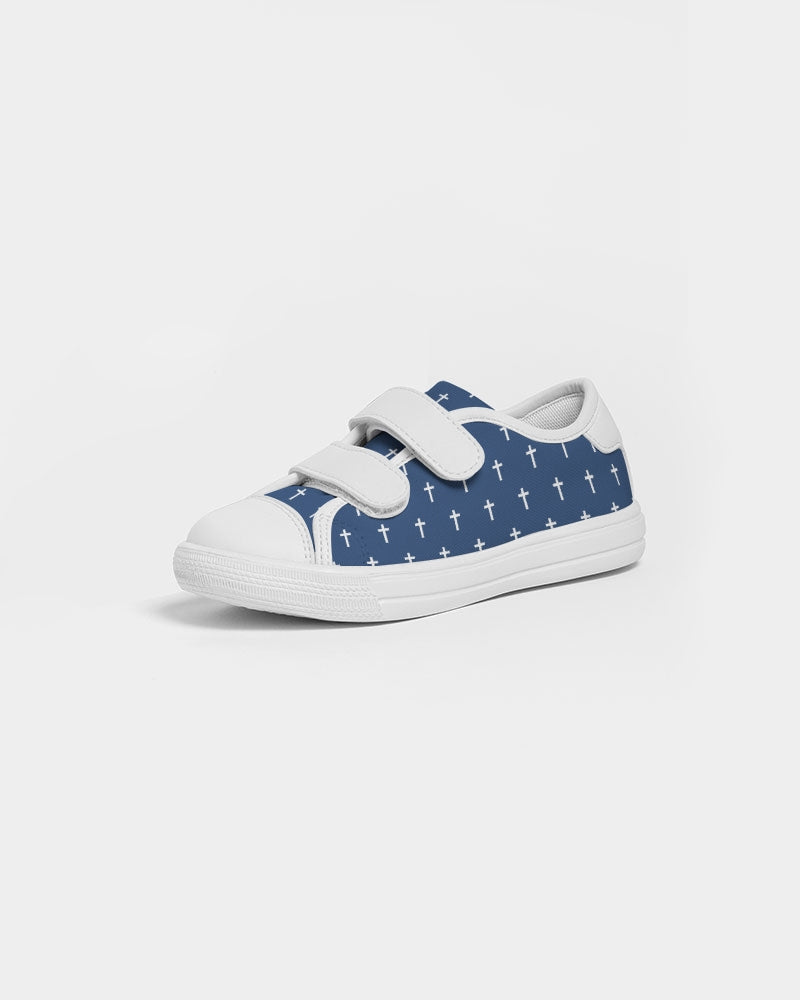 Mini Cross: Kids Navy Velcro Sneaker