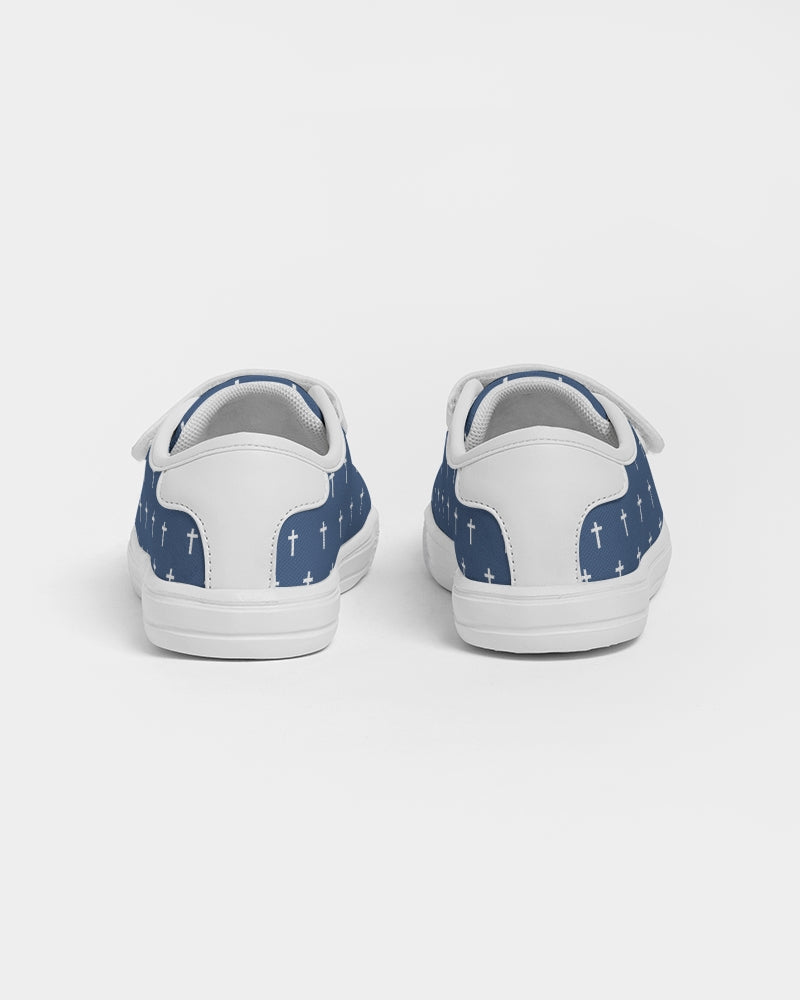 Mini Cross: Kids Navy Velcro Sneaker