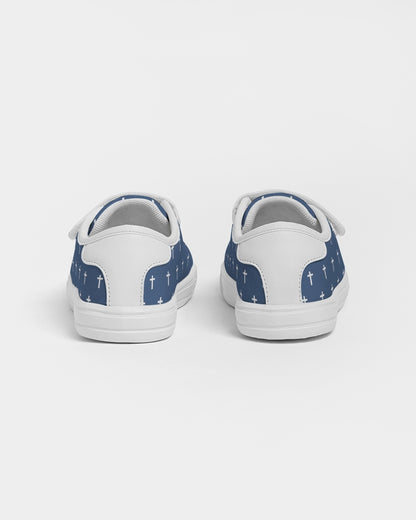 Mini Cross: Kids Navy Velcro Sneaker