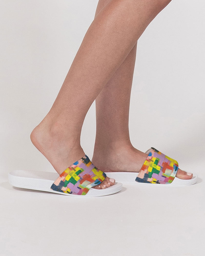 Painted Cross: Women's Slide Sandal