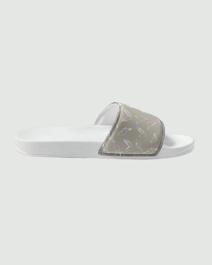 Doves: Women's Taupe Slide Sandal