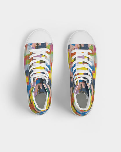 Painted Cross: Women's Canvas Hightop Shoe