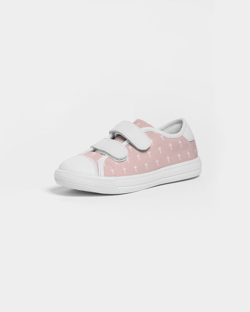 Mini Cross: Kids Pink Velcro Sneaker