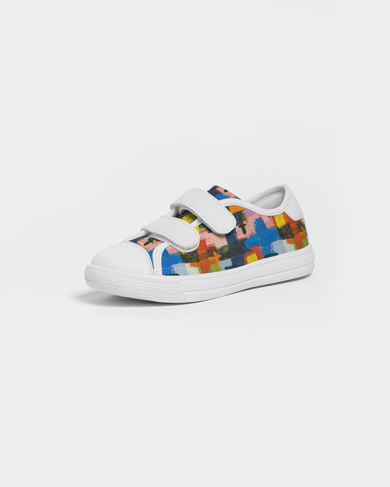 Painted Cross: Kids Velcro Sneaker