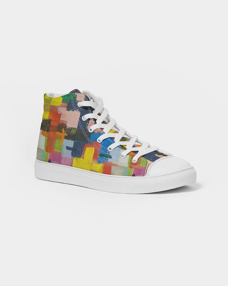 Painted Cross: Women's Canvas Hightop Shoe