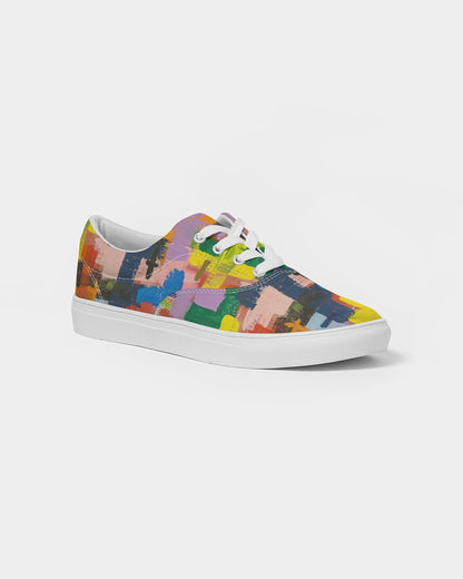 Painted Cross: Men's Canvas Lace Up Sneaker