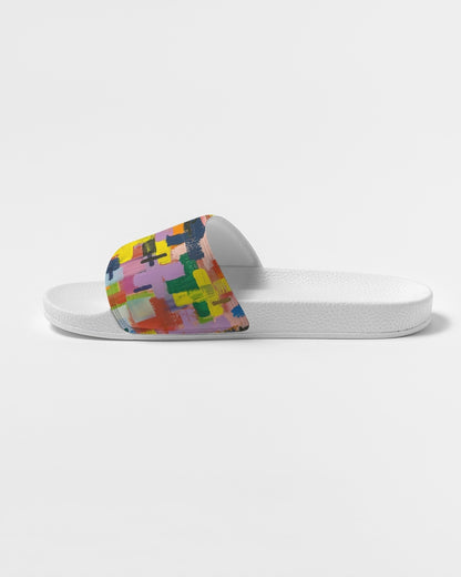 Painted Cross: Men's Slide Sandal