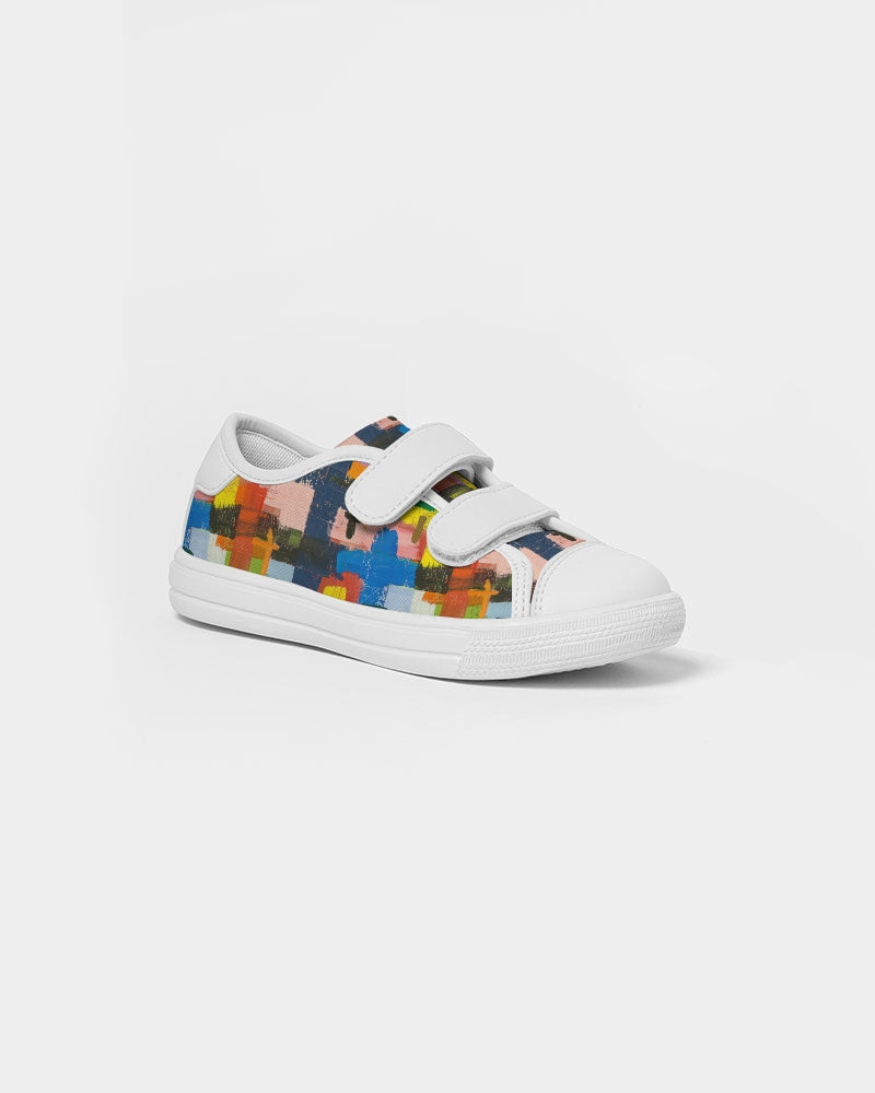 Painted Cross: Kids Velcro Sneaker