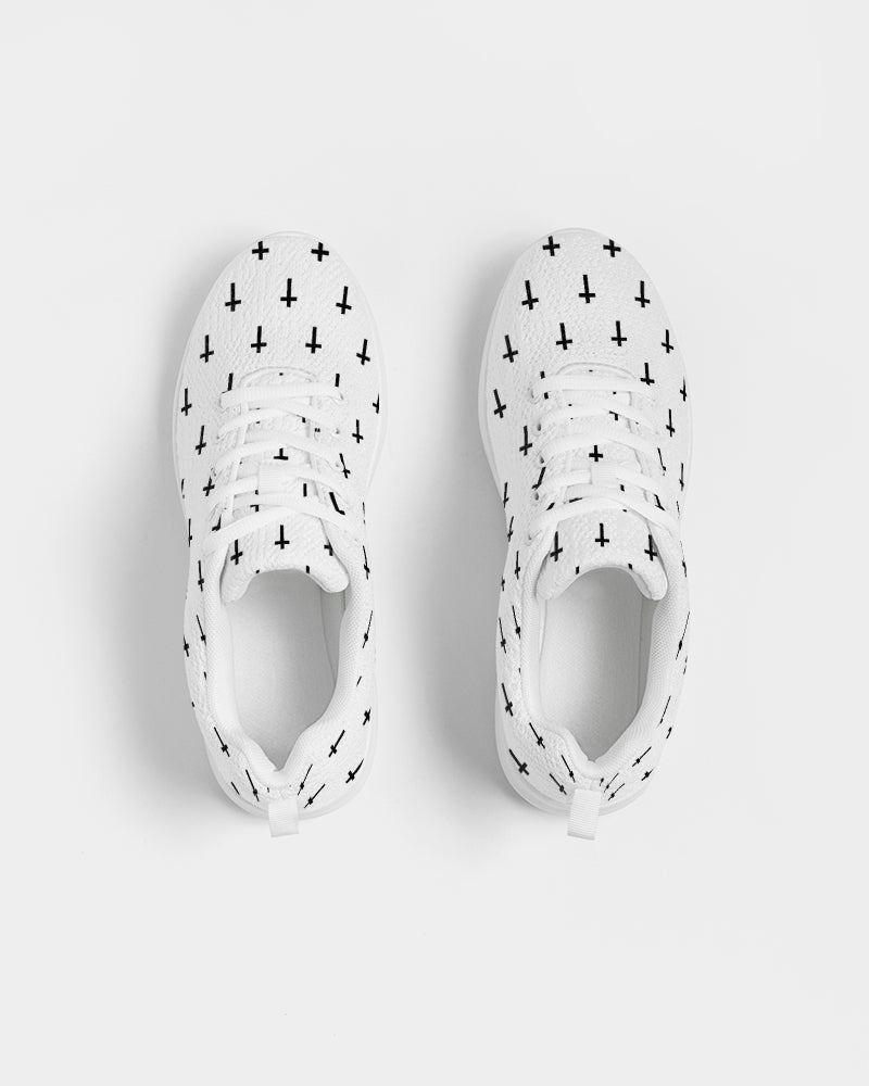 Mini Cross: Women's White Athletic Shoe