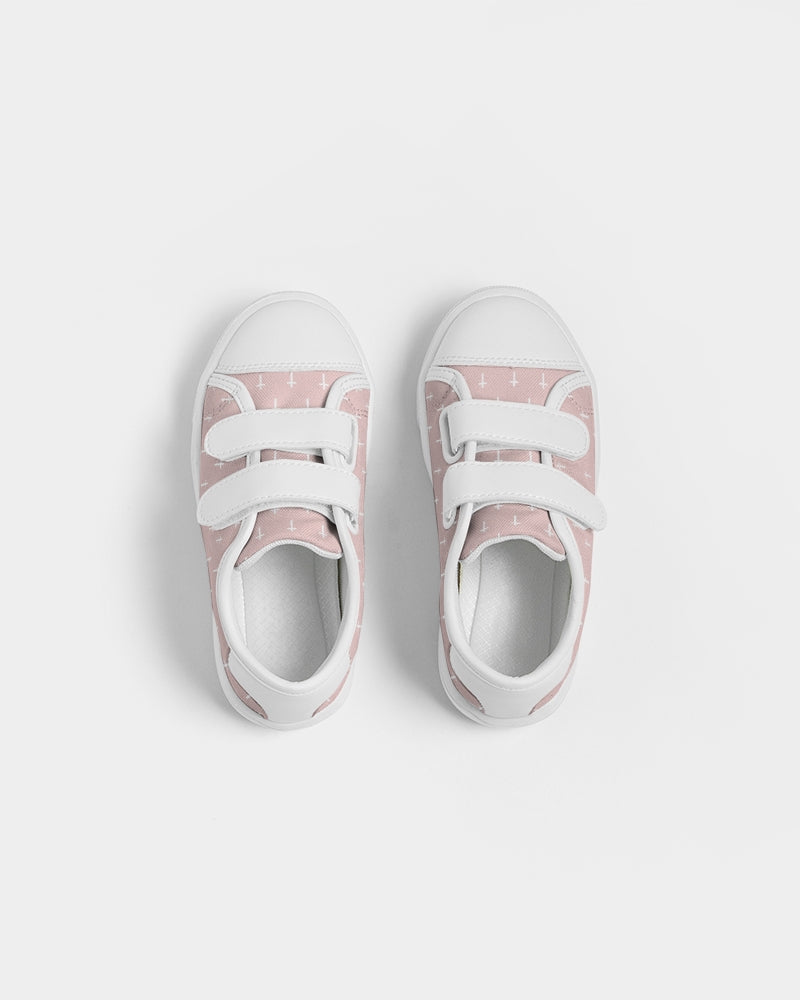 Mini Cross: Kids Pink Velcro Sneaker