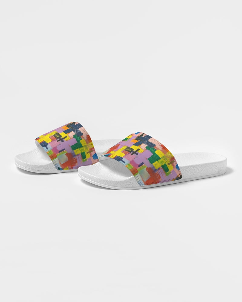 Painted Cross: Men's Slide Sandal