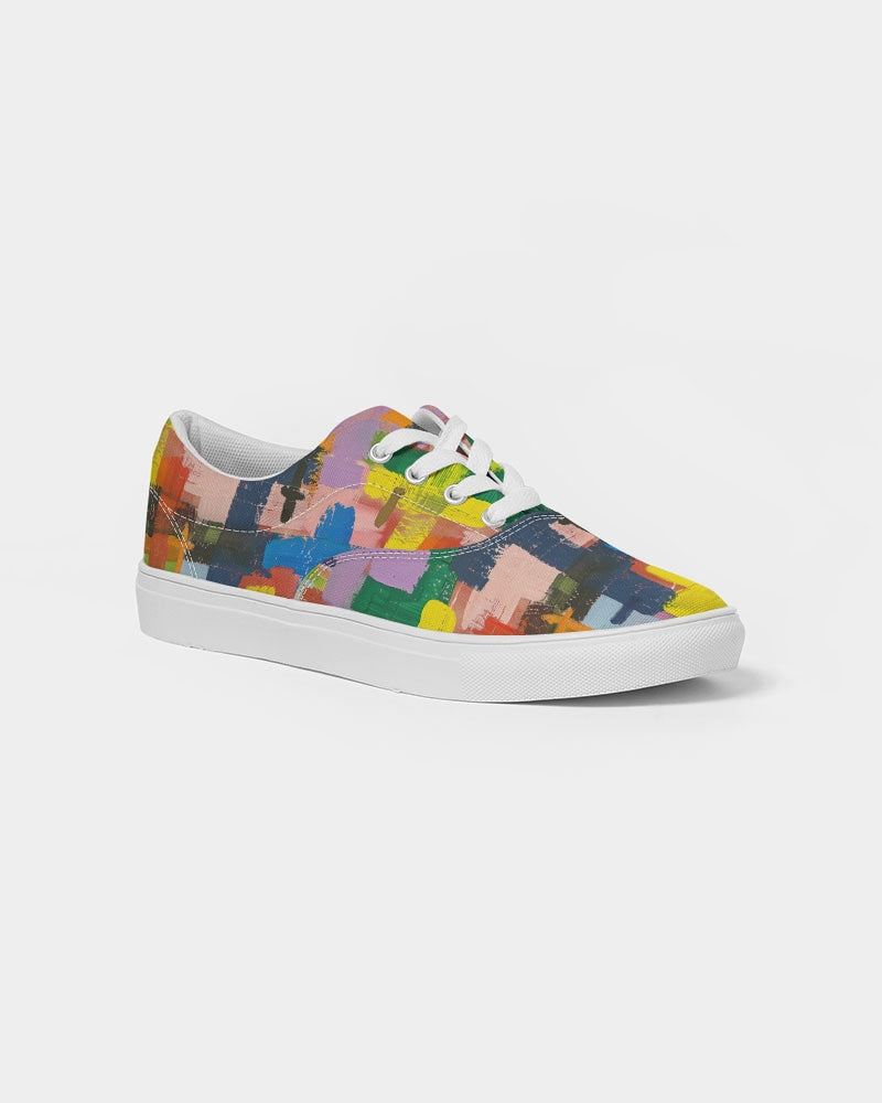 Painted Cross: Women's Canvas Lace Up Sneaker