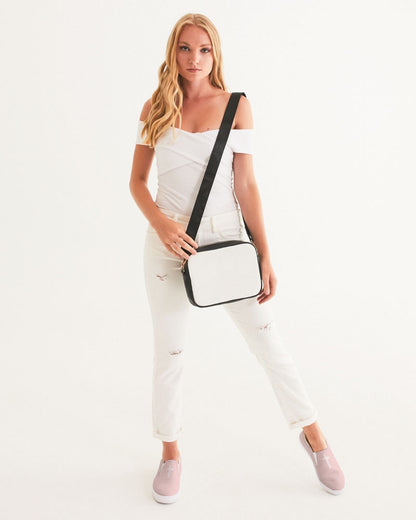 Simple Cross: Women's Pink Canvas Slip On Shoe